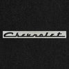 Lloyd Ultimat Front & Rear Mats for '59-60 Chevy Bel Air W/Black on Silver Chevy