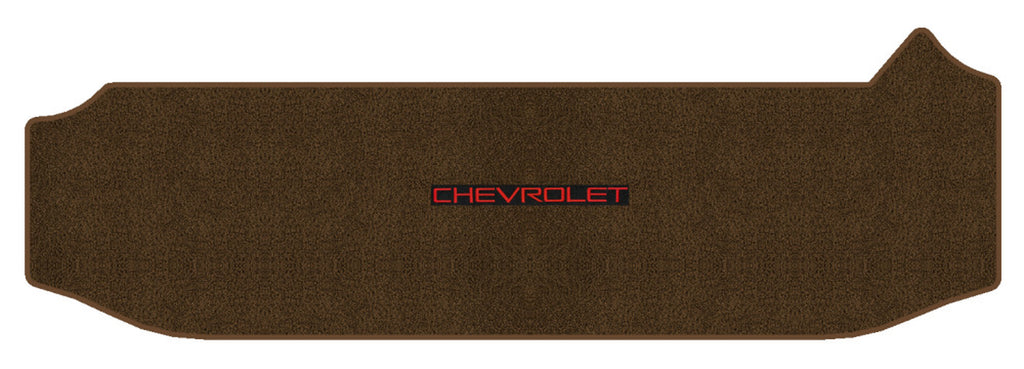 Lloyd Luxe Small Cargo Carpet Mat for '96-98 Chevy Tracker W/Chevy Red on Black