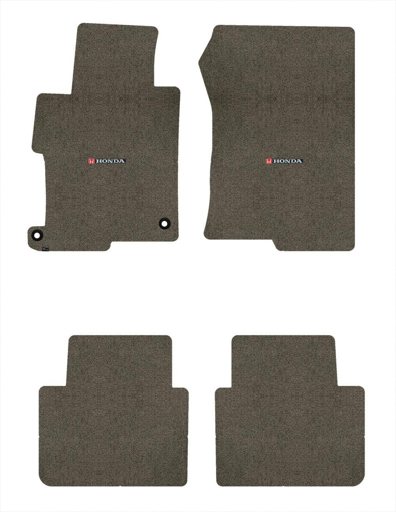 Lloyd Ultimat Front & Rear Mats for '13-17 Accord W/Red & Black Honda H & Word C