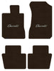 Lloyd Loop Front & Rear Mats for '72-76 Bel Air W/Red Chevy Letters