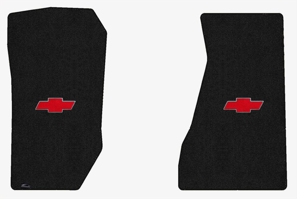 Lloyd Ultimat Front Carpet Mats for '95-03 Chevy Blazer W/Red Chevy Bowtie 1