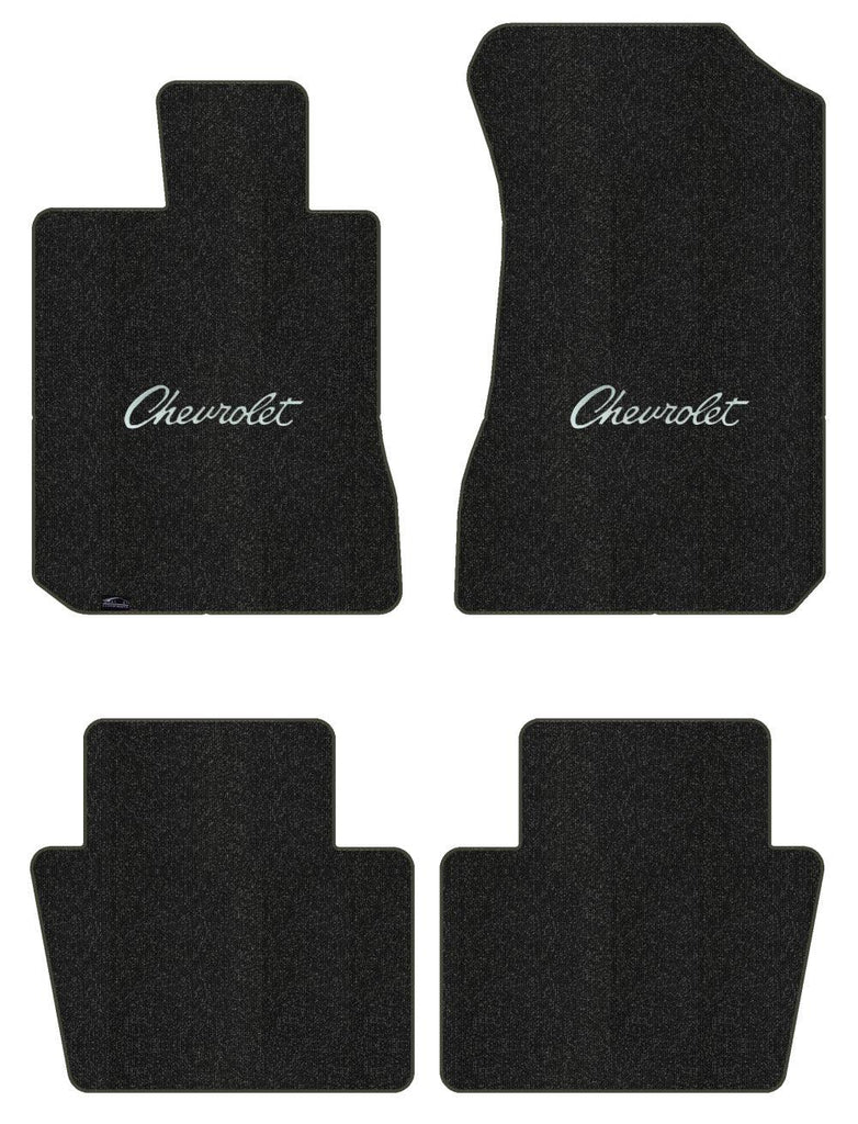Lloyd Berber Front & Rear Mats for '73-77 Chevy Malibu W/Black Chevy Letters