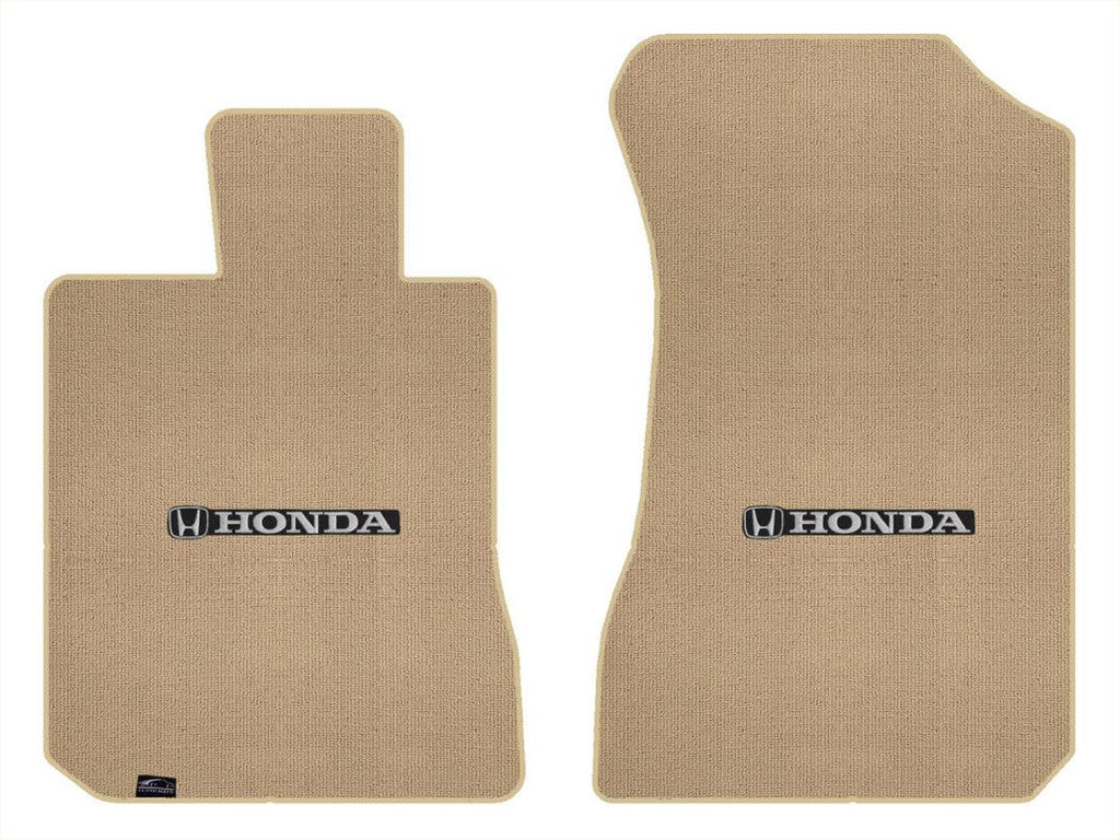 Lloyd Berber Front Mats for '82-83 Accord W/Silver & Black Honda H & Word Combo