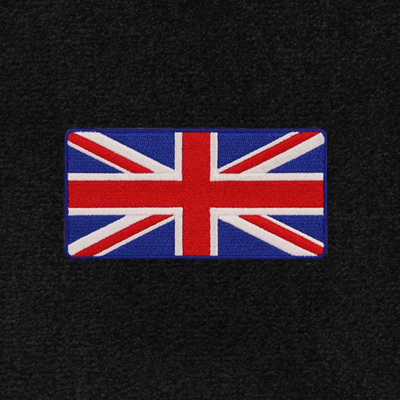 Lloyd Berber Front Carpet Mats for '20-22 Land Rover Defender 110 W/British Flag