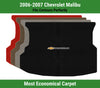 Lloyd Velourtex Trunk Carpet Mat for '06-07 Chevy Malibu W/Chevy Bowtie & Word