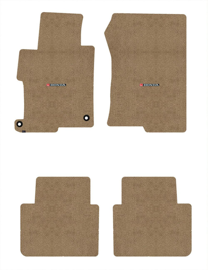 Lloyd Ultimat Front & Rear Mats for '13-17 Accord W/Red & Black Honda H & Word C