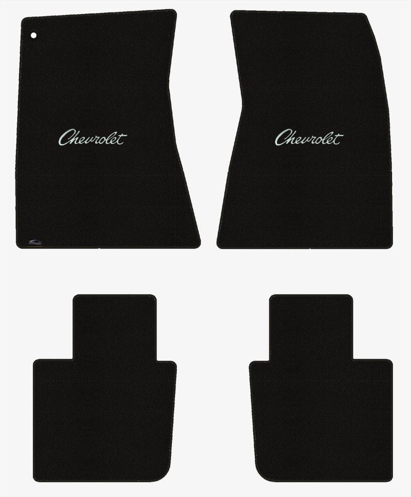 Lloyd Loop Front & Rear Mats for '68-69 Malibu W/Silver Chevy Letters