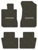 Lloyd Ultimat Front & Rear Mats for '58 Chevy Biscayne W/Black on Silver Chevy