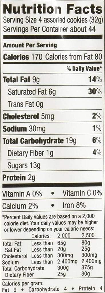 Cos-Sl Kirkland European Cookies with Belgian Chocolate 15 Variety Flavors of 49.4 Ounce (Pack of 1)