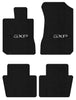 Lloyd Ultimat Front & Rear Carpet Mats for '09-10 Pontiac G6 W/Black/Silver GXP