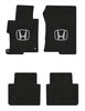 Lloyd Loop Front & Rear Mats for '13-17 Accord W/Silver on Black Honda H