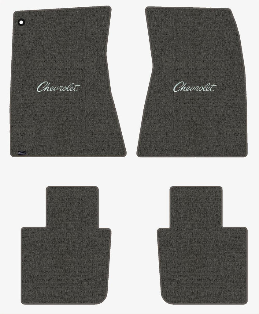 Lloyd Loop Front & Rear Mats for '68-69 Malibu W/Silver Chevy Letters