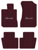 Lloyd Luxe Front & Rear Carpet Mats for '90-94 Chevy Lumina W/Red Chevy Letters
