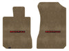 Lloyd Ultimat Front Carpet Mats for '06-08 Pontiac G6 W/Red on Black Pontiac