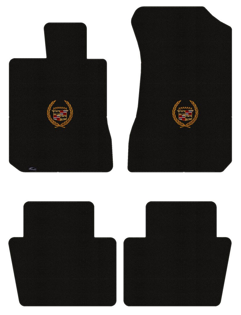 Lloyd Loop Front & Rear Mats for '71-73 Calais W/Gold Cadillac Crest