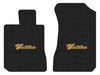 Lloyd Luxe Front Mats for '67-68 Cadillac Calais W/Black on Gold Cadillac Script