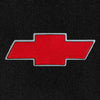 Lloyd Ultimat Front Carpet Mats for '95-03 Chevy Blazer W/Red Chevy Bowtie 1