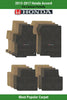 Lloyd Ultimat Front & Rear Mats for '13-17 Accord W/Red & Black Honda H & Word C