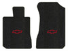Lloyd Berber Front Mats for '73-77 Chevy Malibu W/Red Chevy Outline Bowtie
