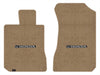Lloyd Ultimat Front Mats for '80-81 Accord W/Silver & Black Honda H & Word Combo