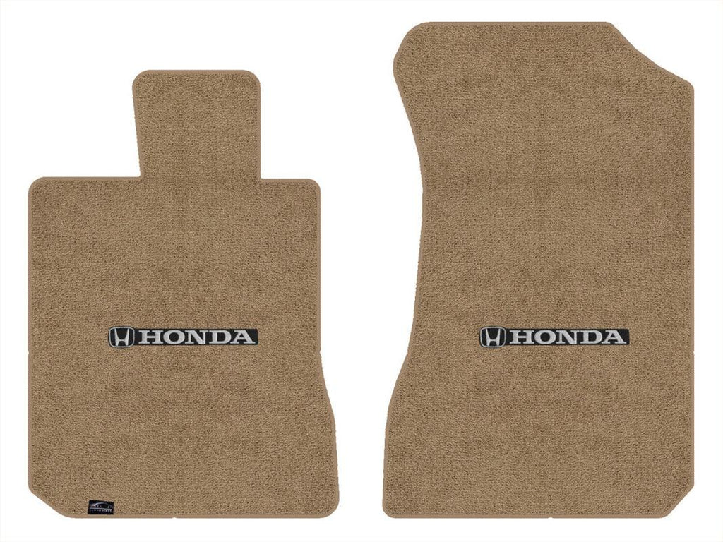 Lloyd Ultimat Front Mats for '80-81 Accord W/Silver & Black Honda H & Word Combo
