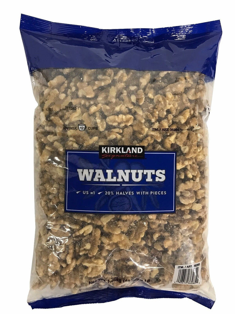 Kirkland Extra Fancy Signature Walnuts 3 Pounds (48Oz) Costco Brand!!