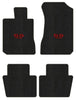 Lloyd Berber Front & Rear Mats for '72-76 Chevy Bel Air W/Red on Black SS 396