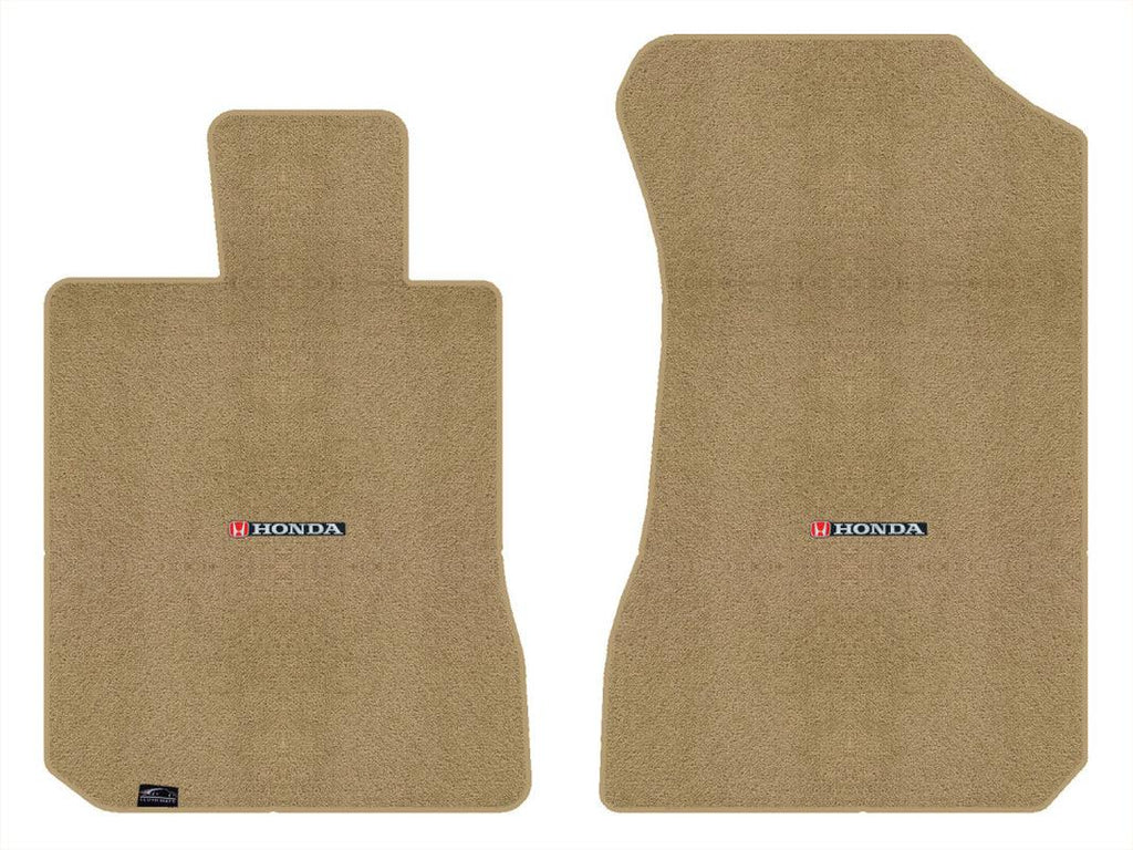 Lloyd Ultimat Front Mats for '80-81 Accord W/Red & Black Honda H & Word Combo