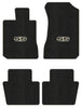 Lloyd Berber Front & Rear Mats for '73-77 Chevy Malibu W/Black on Silver SS