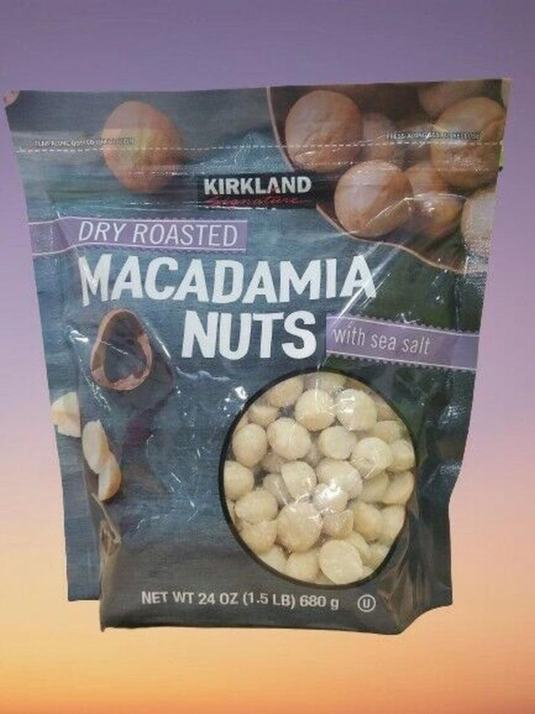 Kirkland Dry Roasted Macadamia Nuts with Sea Salt