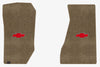 Lloyd Ultimat Front Carpet Mats for '95-03 Chevy Blazer W/Red Chevy Bowtie 1