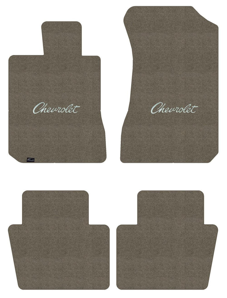 Lloyd Ultimat Front & Rear Mats for '72-76 Chevy Bel Air W/Red Chevy Letters