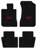 Lloyd Ultimat Front & Rear Mats for '73-77 Laguna W/Red Chevy Outline Bowtie