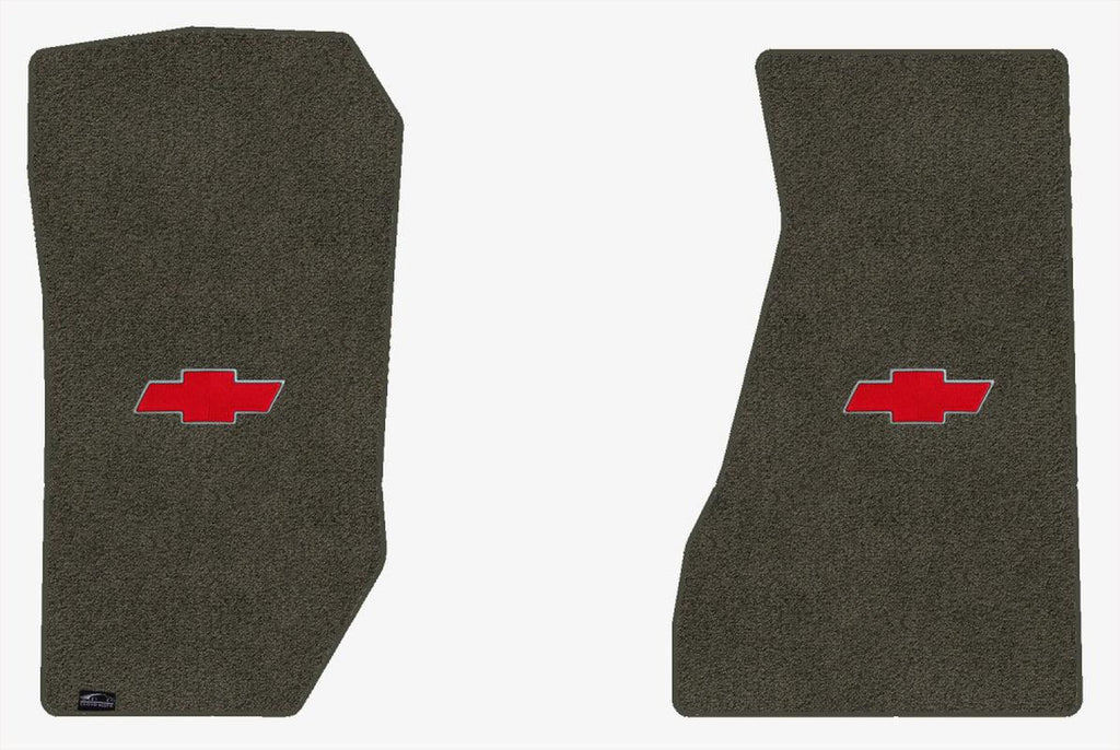 Lloyd Ultimat Front Carpet Mats for '95-03 Chevy Blazer W/Red Chevy Bowtie 1