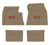Lloyd Ultimat Front & Rear Mats for '59-60 Bel Air W/Red Chevy Outline Bowtie
