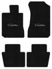 Lloyd Ultimat Front & Rear Mats for '74-76 Calais W/Silver on Black Cadillac