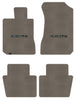 Lloyd Loop Front & Rear Mats for '99-04 Tracker W/Chevy Silver on Black