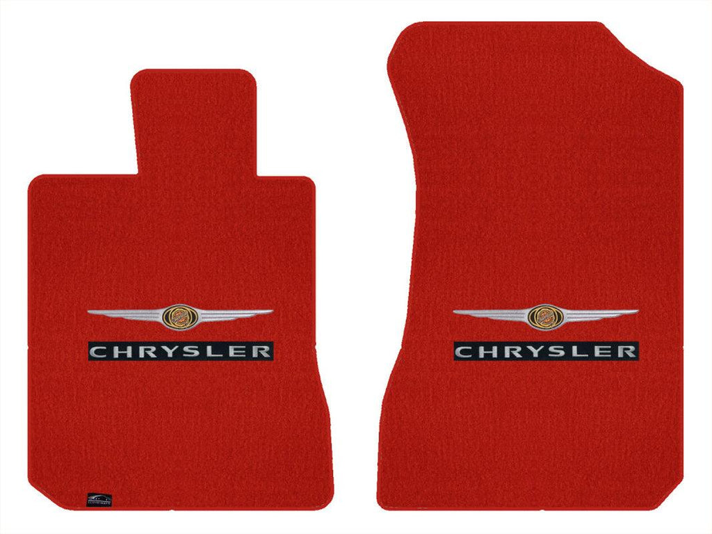 Lloyd Velourtex Front Mats for '69-73 Chrysler Newport W/Chrysler W/ Wings 2