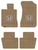 Lloyd Ultimat Front & Rear Mats for '96-00 Honda Civic W/Silver on Black Honda H