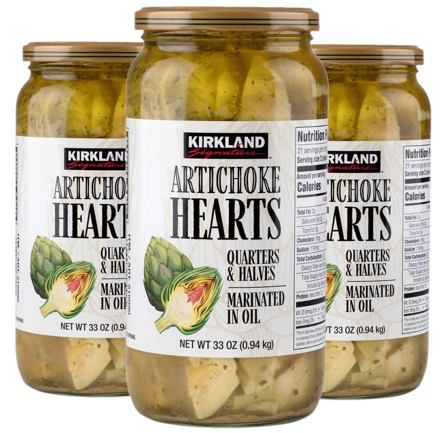 3 Pack |  Artichoke Hearts, 33 Oz