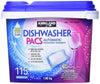 Easy to Use, Streak Free Premium Dishwasher Pacs, Automatic Dishwasher Detergent