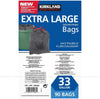 Flex-Tech 33 Gallon Trash Bag, 90Count, 1Count