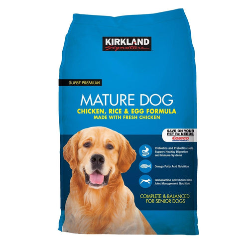 Mature Formula Chicken, Rice and Egg Dog Food 40 Lb.