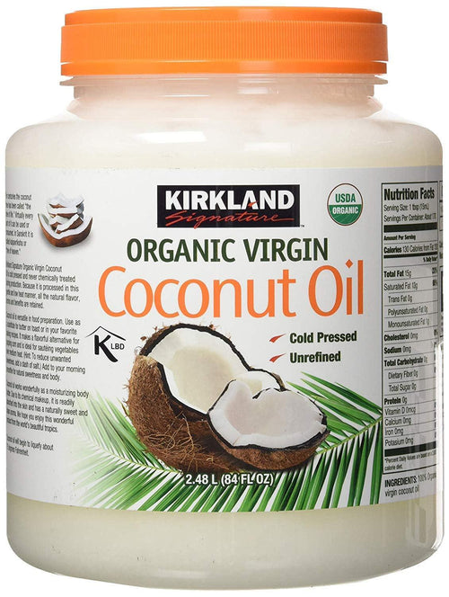 Organic Virgin Coconut Oil - 2.48 Kg Tub