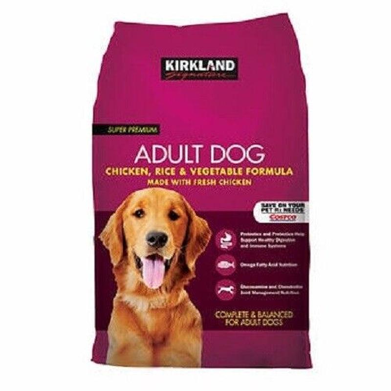 Kirkland Signature Adult Formula Chicken, Rice and Vegetable Dog Food 40 Lb.