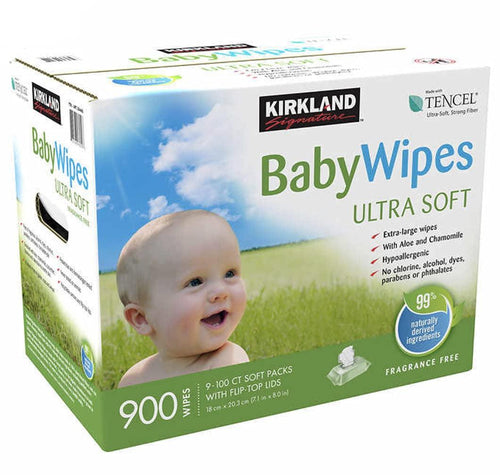 Signature Baby Wipes 900 Count