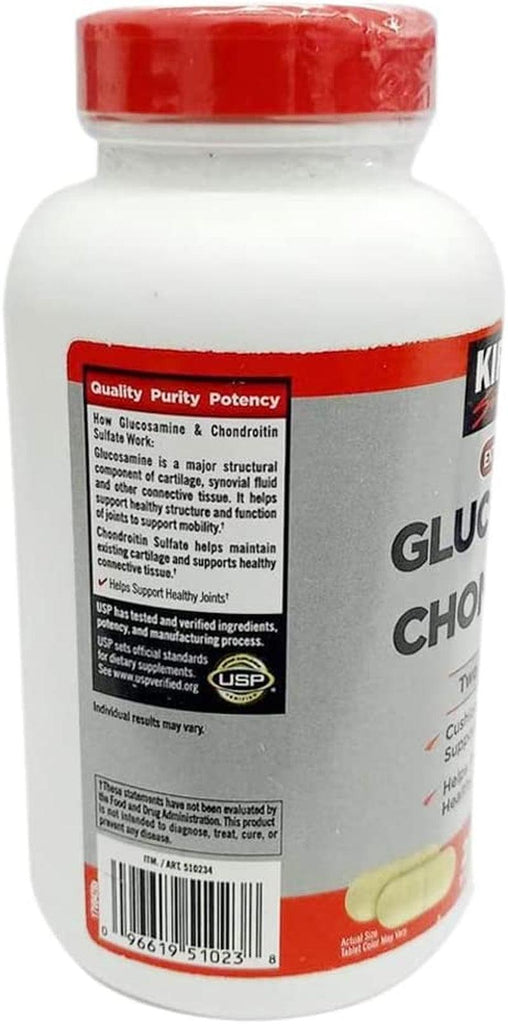 Kirkland Signature Extra Strength Glucosamine 1500Mg/Chondroitin 1200Mg Sulfate - 220 Count (Pack of 2)