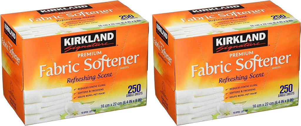 Signature Fabric Softener Sheets 250CT (2Packs)