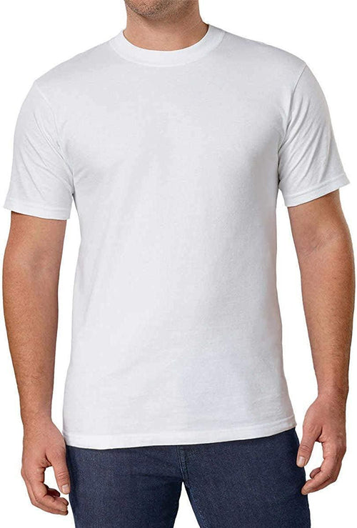 Signature Men'S Crew Neck T-Shirts 100% Cotton (Pack of 6)