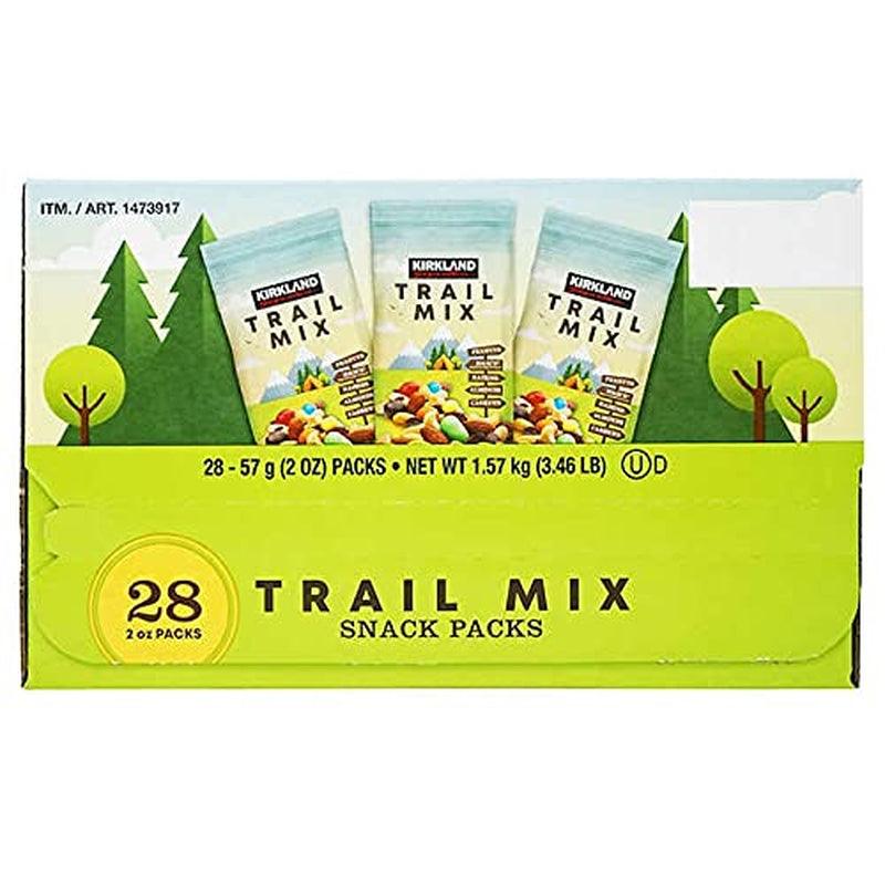 KIRKLAND SIGNATURE Trail Mix Snack Pack, 3.52 Lb